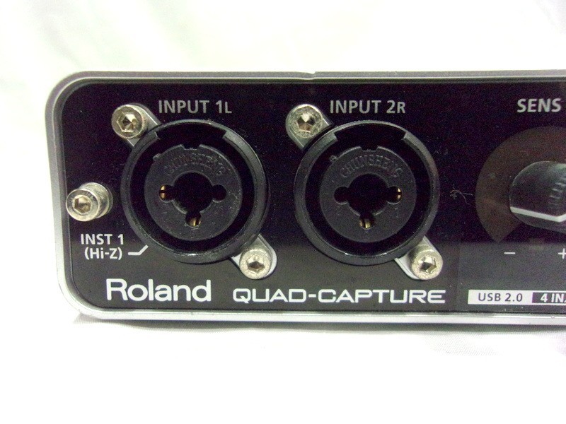 1000円スタート オーディオインターフェース Roland Quad-Capture Analog 2x2 Digital 2x2 UA-55 ローランド WHO NN1014_画像2