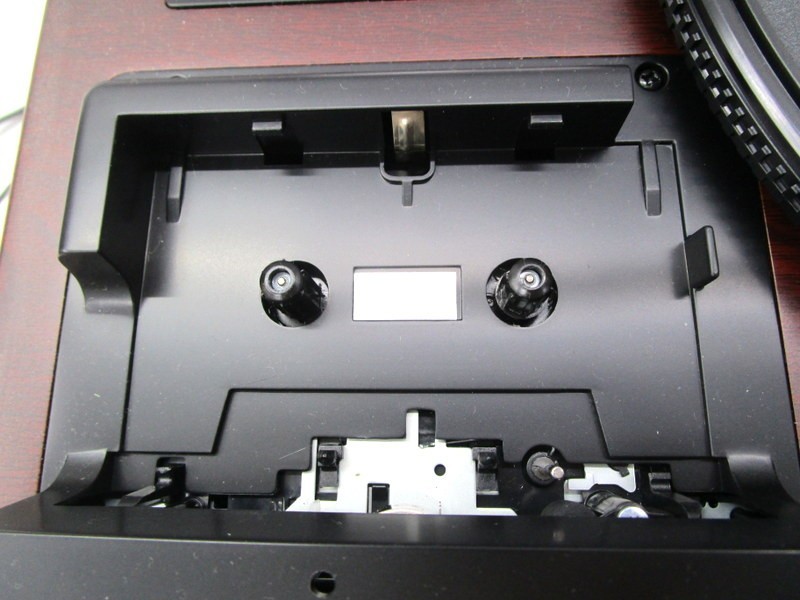 1000円スタート オーディオ機器 TEAC ティアック LP-R520 ターンテーブル カセットプレーヤー付CDレコーダー 2020年製 12 NN4021_画像5