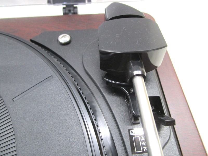 1000円スタート オーディオ機器 TEAC ティアック LP-R520 ターンテーブル カセットプレーヤー付CDレコーダー 2020年製 12 NN4021_画像6