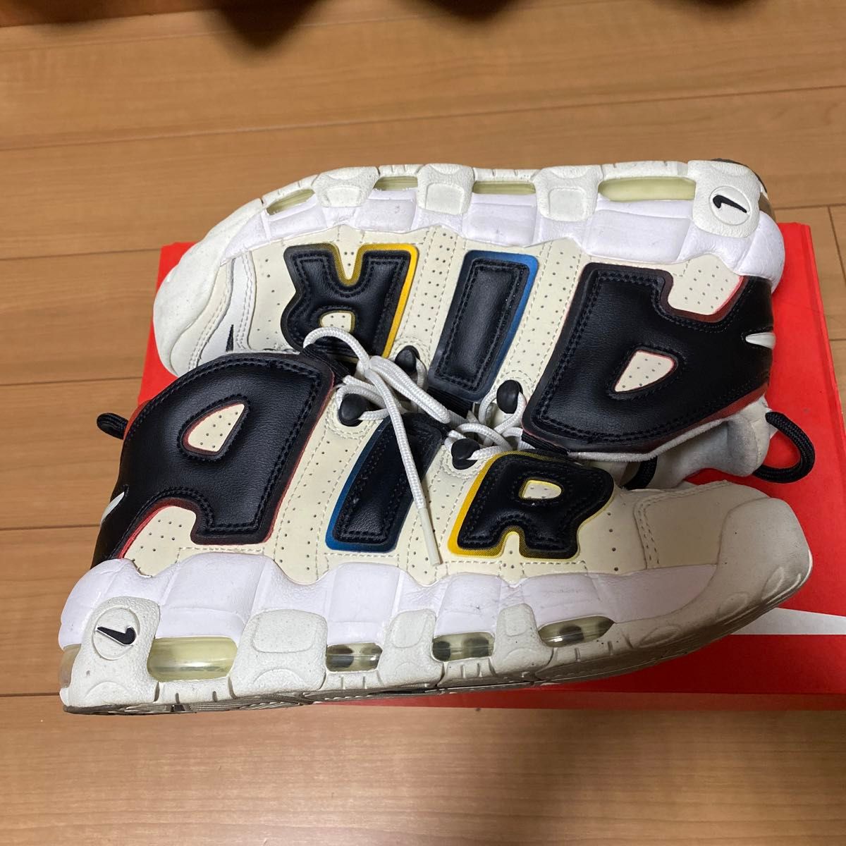 NIKE ナイキ AIR MORE UPTEMPO96 エアモアアップテンポ トレーディングカード　25.5センチ