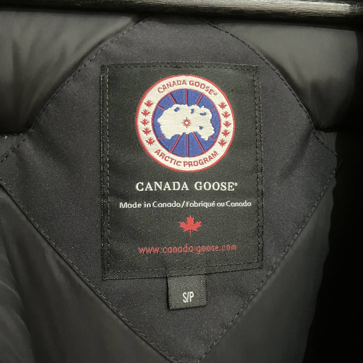 CANADA GOOSE JASPER 68F8490 カナダグース ジャスパー ダウンジャケット サイズS ファー欠損_画像5