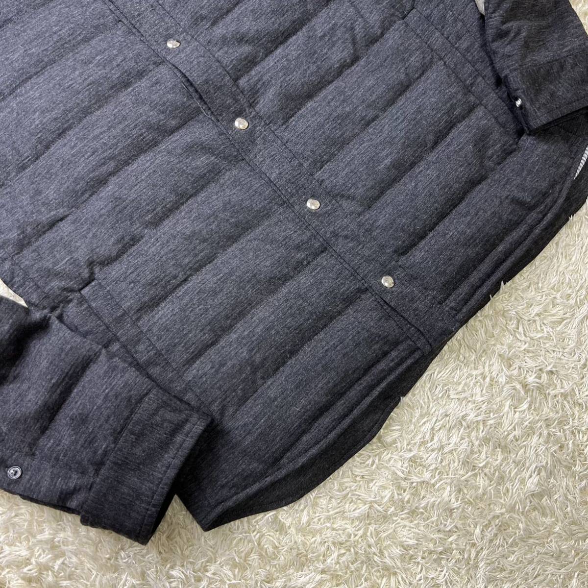 C11定価35万円相当!!!モンクレール ガムブルー MONCLER GAMME BLUE ダウンジャケット 3 トムブラウン 紳士 テーラード 極暖◎ グレー 秋冬_画像5