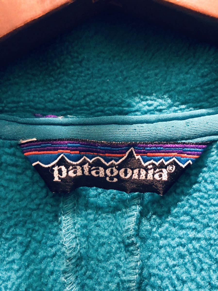 パタゴニア（patagonia ）ヴィンテージカナダ製三角タグフルジップフリースジャケット_画像4