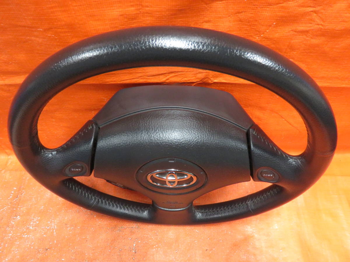 BY6040 scratch little beautiful Kluger V/L leather winding handle / steering gear / steering shift matic / ACU25W ACU20W MCU25W MCU20W * inflator less 