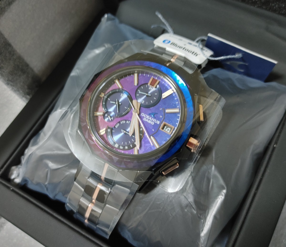 ★ラスト1本 超希少 オシアナス OCW-S6000JCS-2AJR 70本限定 シリアル良番 新品 タグ付 カシオ CASIO OCEANUS OCW-S6000JC-2AJR上位モデルの画像1