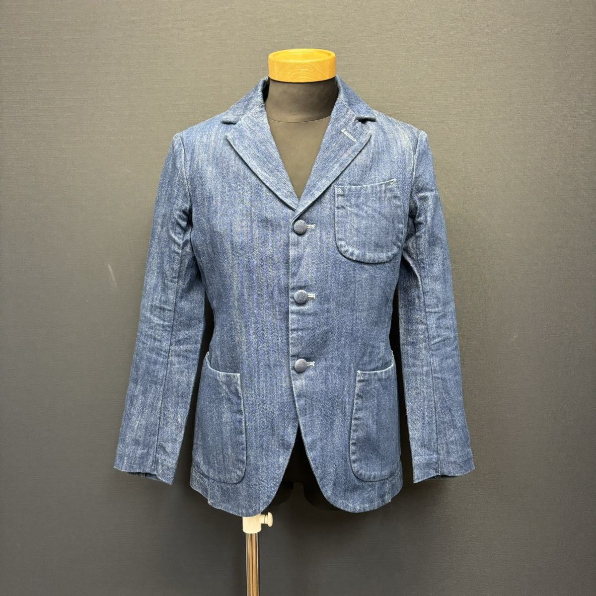 EVISU Madison Jacket Evisu Madison jacket size 32 indigo /b lumen z outer 
