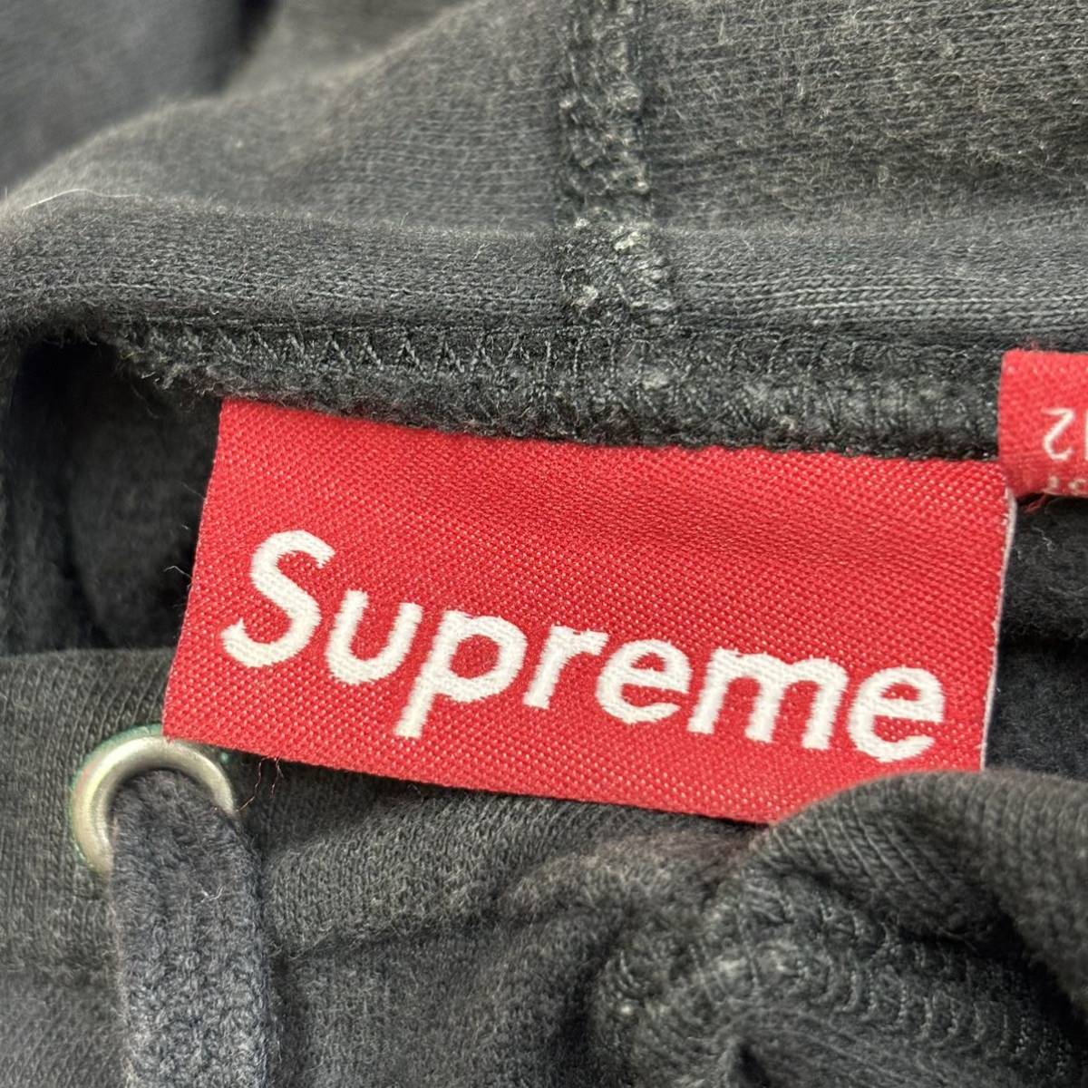 Supreme Kaws Box Logo Hoodie Sweatshirt シュプリーム カウズ ボックスロゴ フーディー スウェット シャツ size S ブラック_画像4