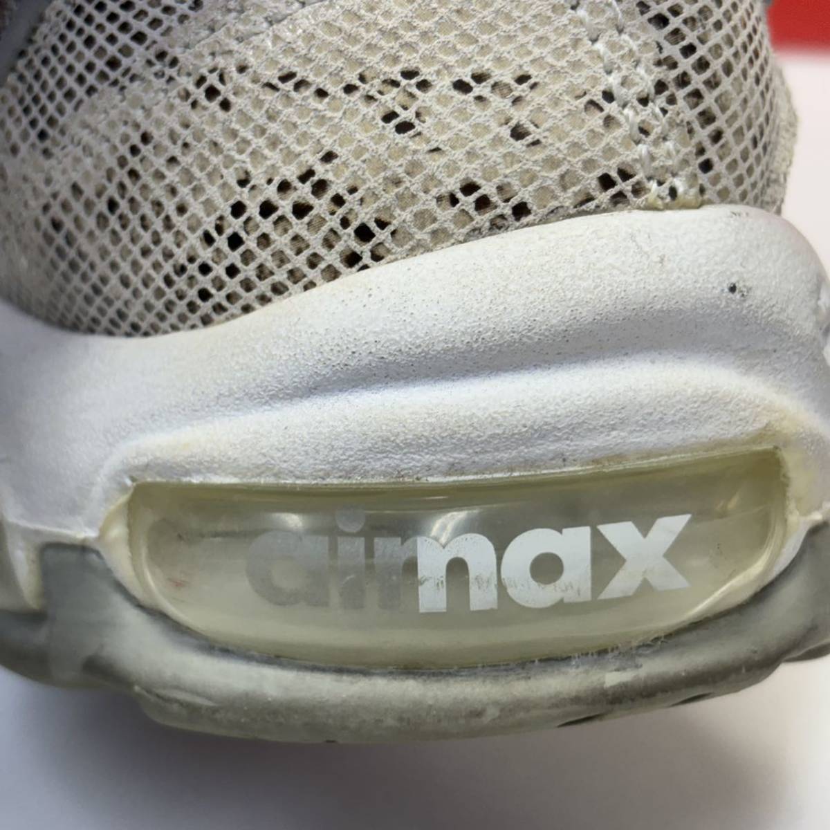 Supreme × Nike Air Max 98 Snakeskin 844694-100 シュプリーム × ナイキ エアマックス 98 スネークスキン size US 9.5 スニーカー_画像4