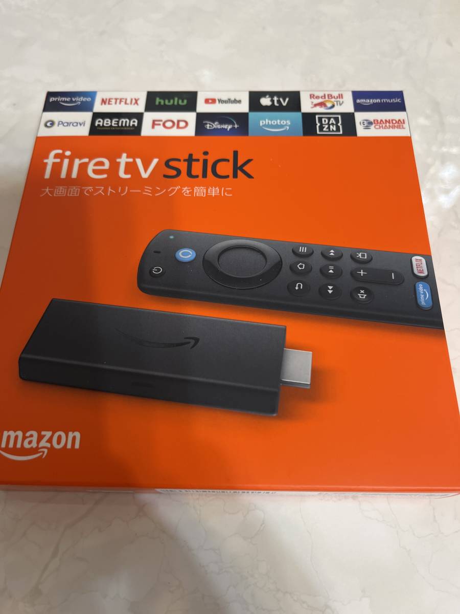 【新品未開封】Amazon Fire TV Stick 第3世代 ファイアースティック ABEMAボタン付き　送料無料（追跡可）_画像1