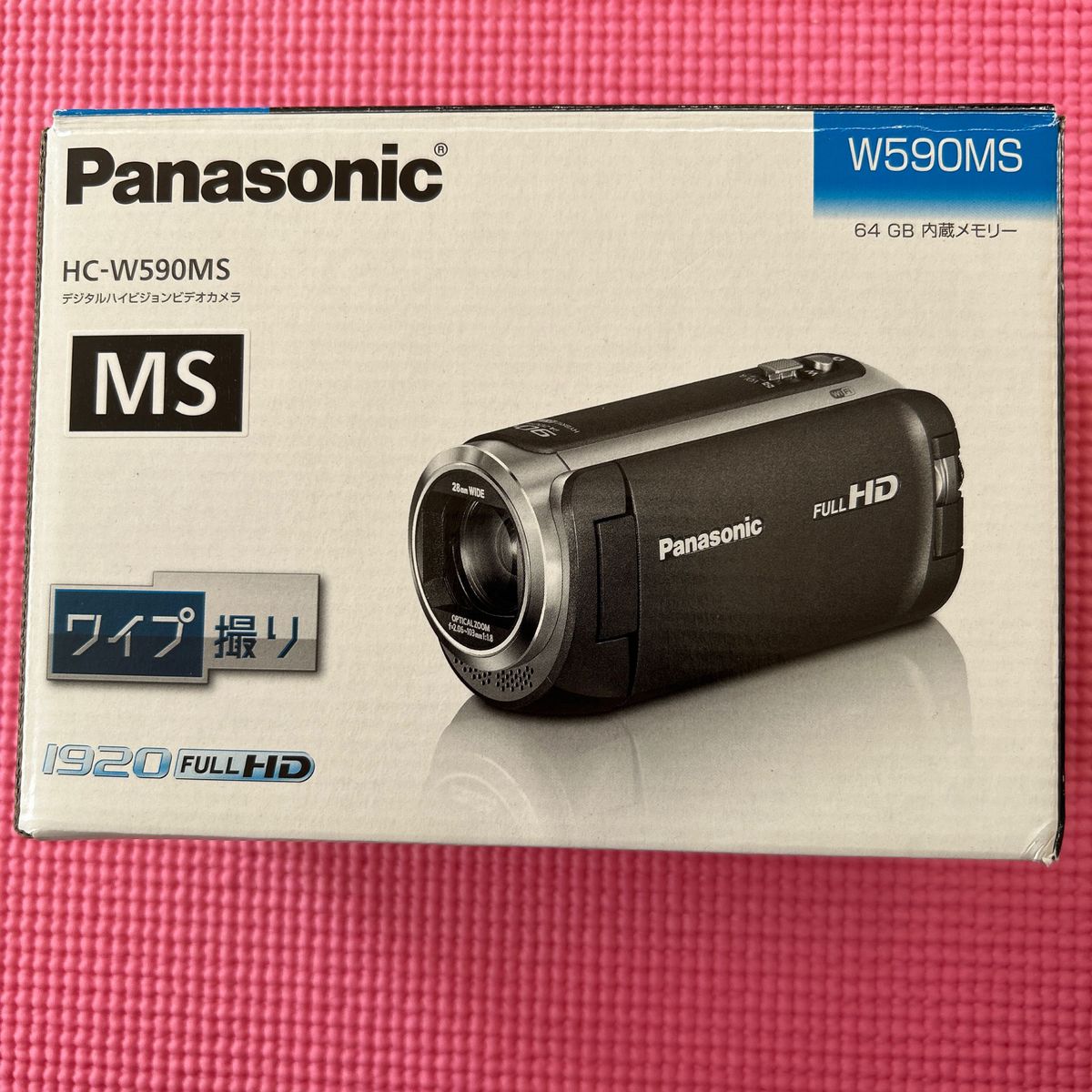 展示品 Panasonic パナソニック HDビデオカメラ 64GB HC-W590MS-TJ