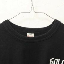 東洋エンタープライズ TRADE MARK GOLD ヘビー コットン 半袖 Tシャツ ブラック Mサイズ_画像3