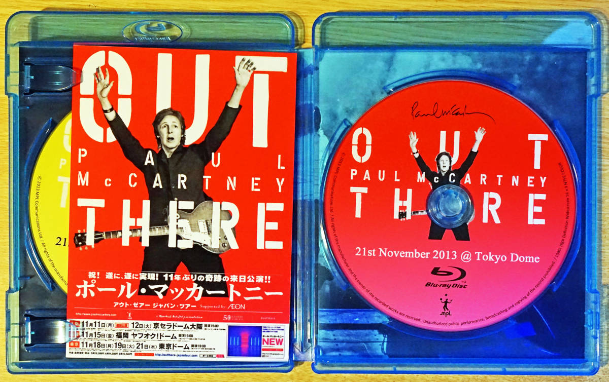 Paul McCartney OUT THERE JAPAN TOUR 2013 高画質ブルーレイ盤Special版2枚組新品・東京ドーム_画像3