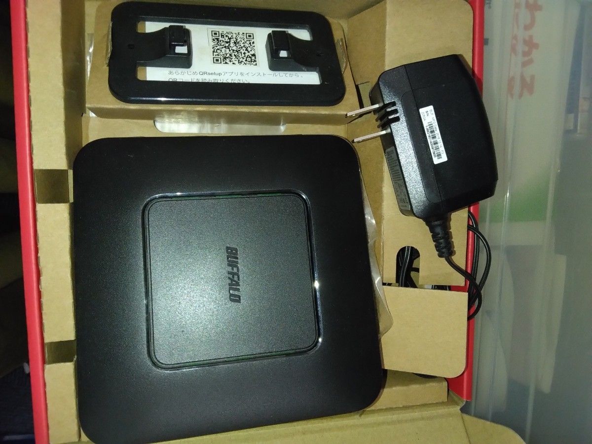 Wi-Fi BUFFALO WSR-300HP 1Roomタイプ(無線 or LAN)　簡単設定