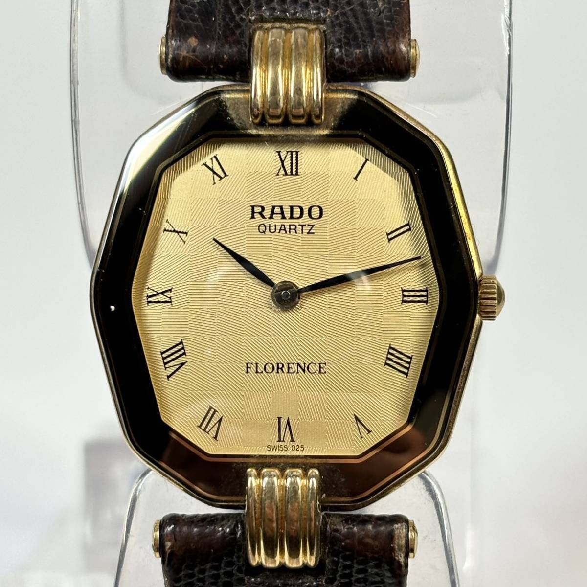 RADO ラドー フローレンス 153.3503.2 クォーツ レディース 純正尾錠 動作未確認 腕時計の画像2
