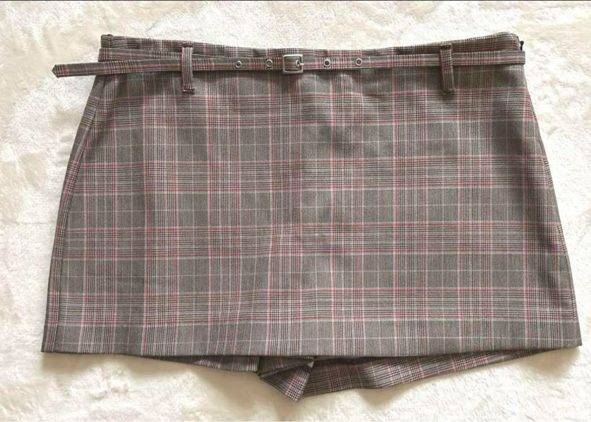 ZARA チェック スコート 5427/400 ZARA ショートパンツ スコート チェック 新品|Yahoo!フリマ(旧