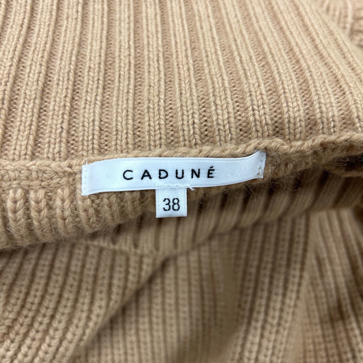 カデュネ CADUNE 22AW 大草直子さんコラボニット セーター 長袖 プルオーバー ハイネック 38 _画像6