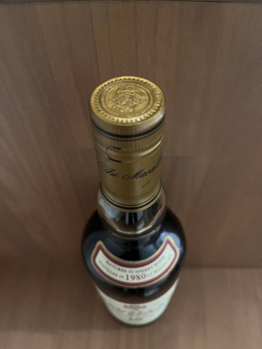 マッカラン グランレゼルバ 1980 18年 40% 750mL MACALLAN GRAN RESERVA 小冊子・木箱付き 正規品_画像6