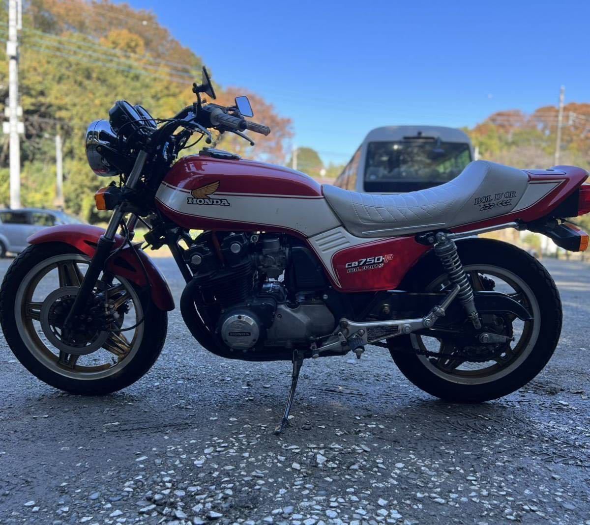 【ローン可！】ホンダ CB750F FB 81年式 ボルドール キャブOH済み センハン ジュリアーリシート 手曲げショート管 _画像5