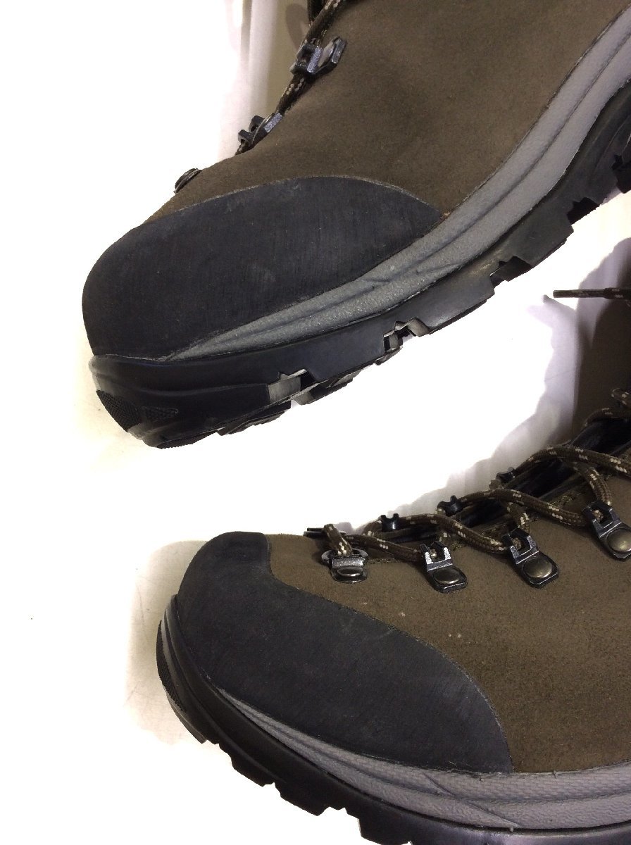 ASOLO アゾロ トレッキングシューズ ミッドカット マウンテンブーツ UK7.5(26.5cm程度) GORE-TEX ゴアテックス カーキ_画像7