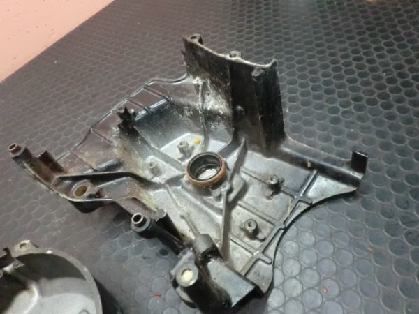 85 希少 Z550GP ジェネレーターカバー スプロケットカバー 一台解体 検）Z400GP GPZ400F GPZ550F Z400FX Z550FX ゼファー400 外装 エンジン_画像6