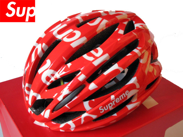 未使用品 Supreme Giro Syntax MIPS Helmet ヘルメット Ｍサイズ　RED WHITE 赤 白 シュプリーム × ジロ 自転車 サイクリング_画像3