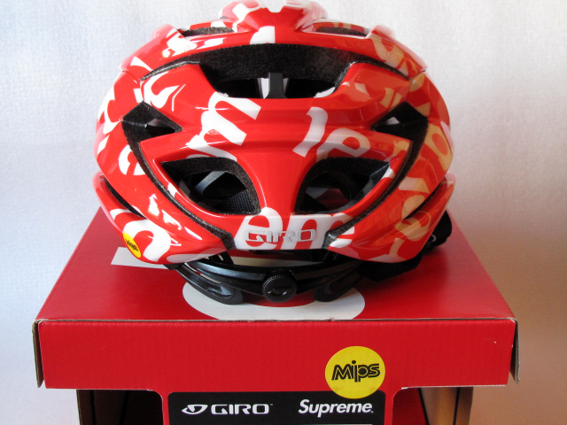 未使用品 Supreme Giro Syntax MIPS Helmet ヘルメット Ｍサイズ　RED WHITE 赤 白 シュプリーム × ジロ 自転車 サイクリング_画像7