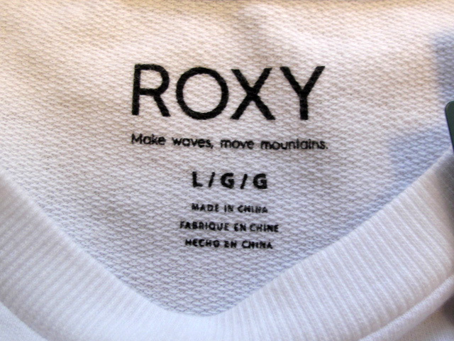  tag equipped ROXY Roxy sweatshirt SUNSET DREAMERS L/S long sleeve tops surfing long T lady's 