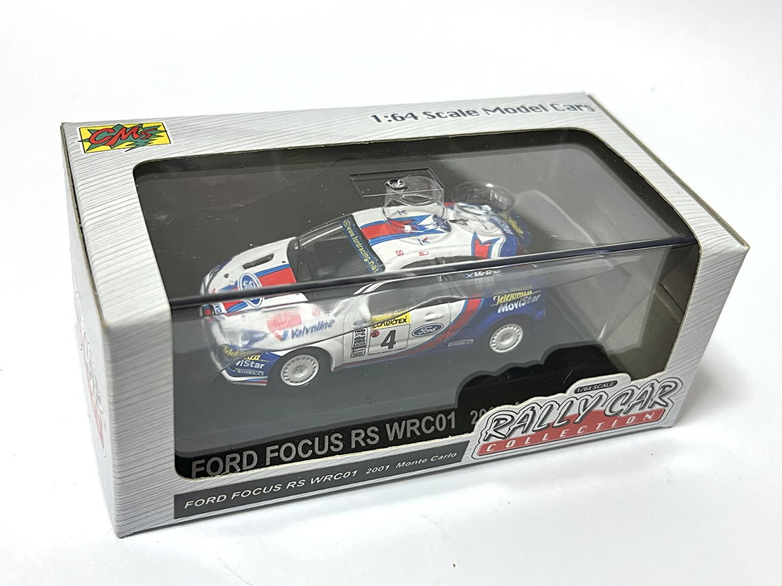 未開封 1/64 CM'S FORD FOCUS RS WRC01 Monte Carlo ラリーカーコレクション フォード フォーカス モンテカルロ シーエムズ McRae LIMITED_画像1