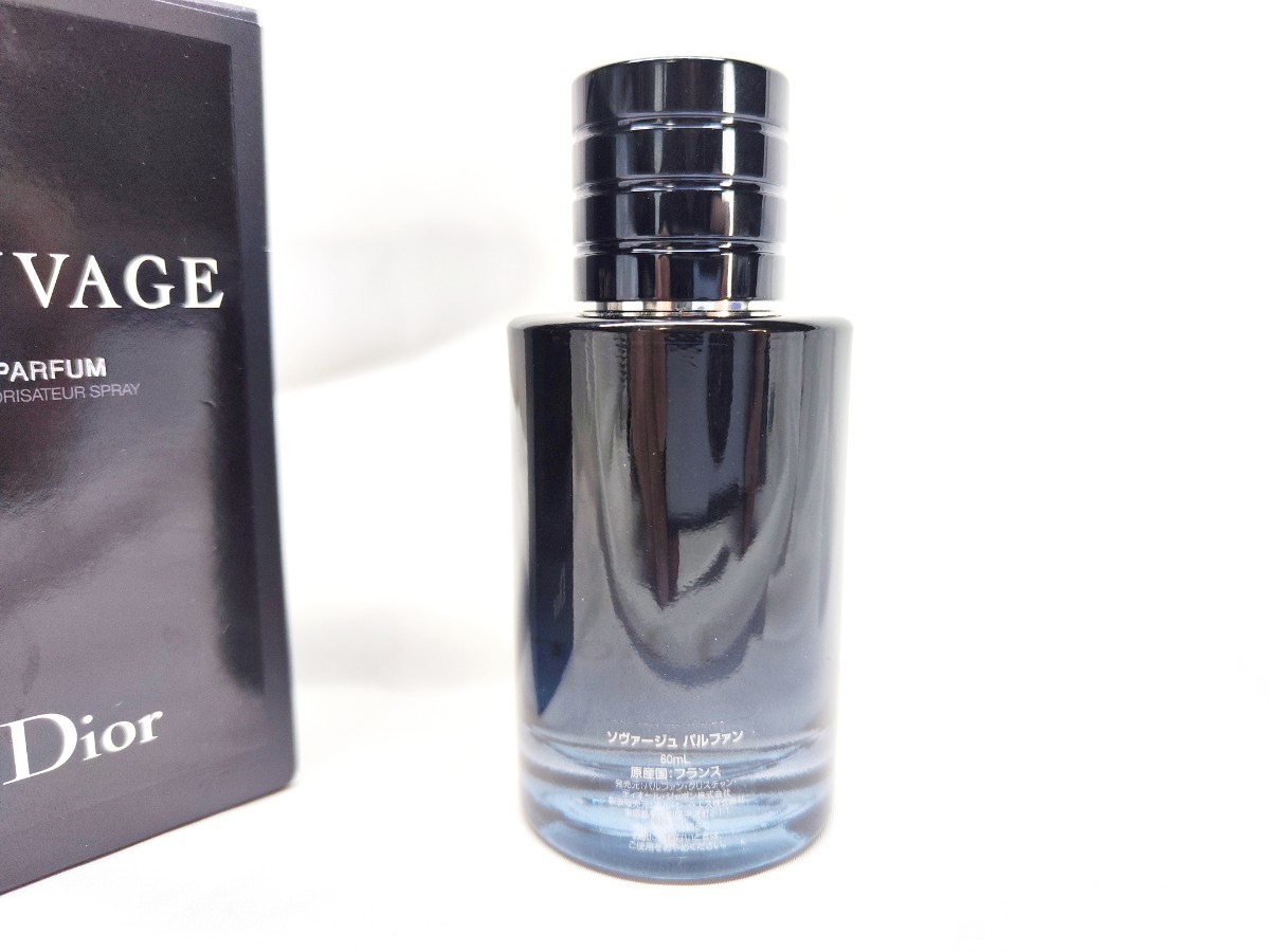 【日本語表記】【PARFUM】Christian Dior クリスチャンディオール SAUVAGE ソヴァージュ パルファン Parfum 60ml パルファム_画像5