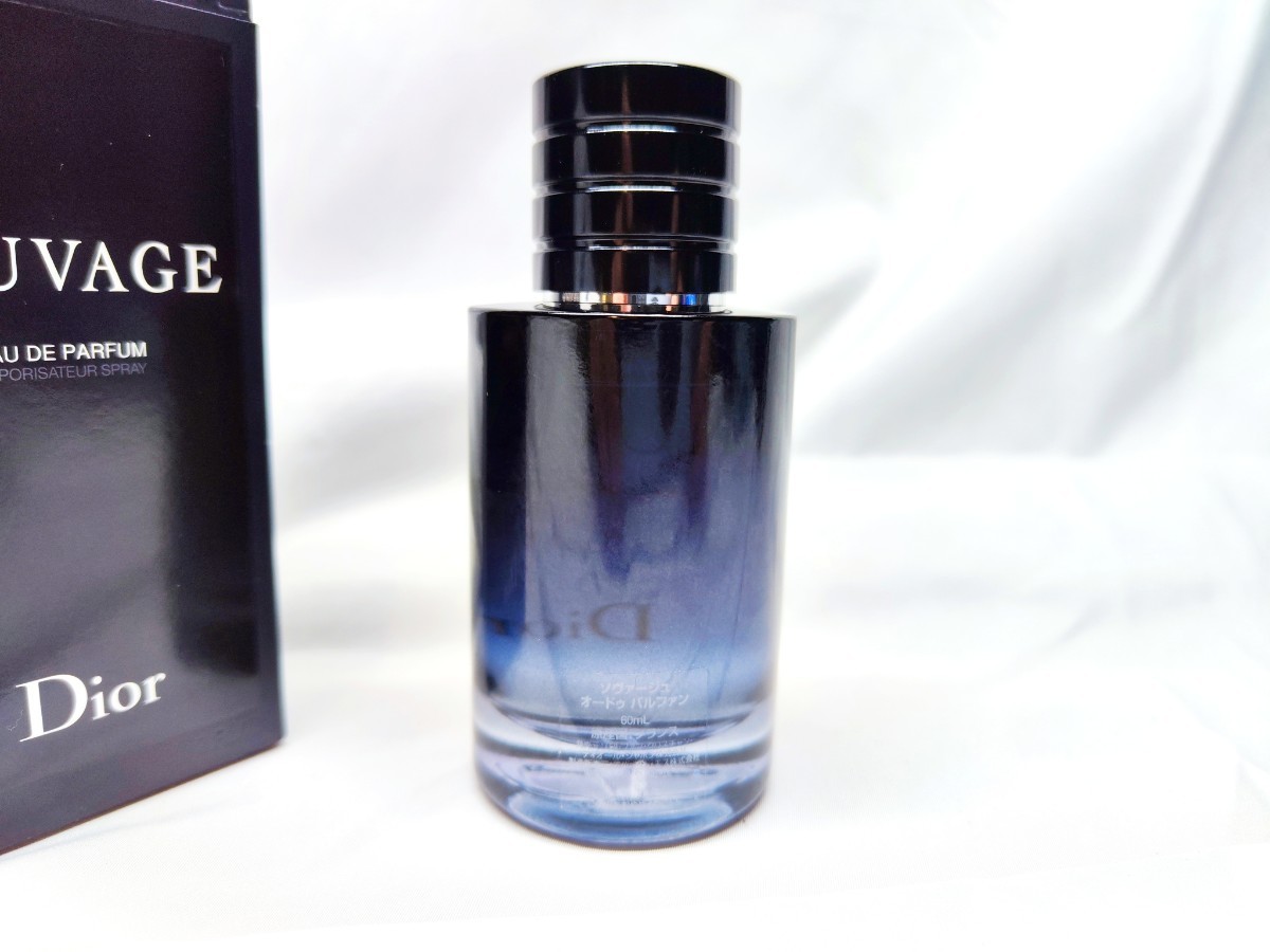 【日本語表記】Christian Dior クリスチャンディオール SAUVAGE ソヴァージュ オードゥパルファン EAU DE Parfum オードパルファム 60ml_画像5