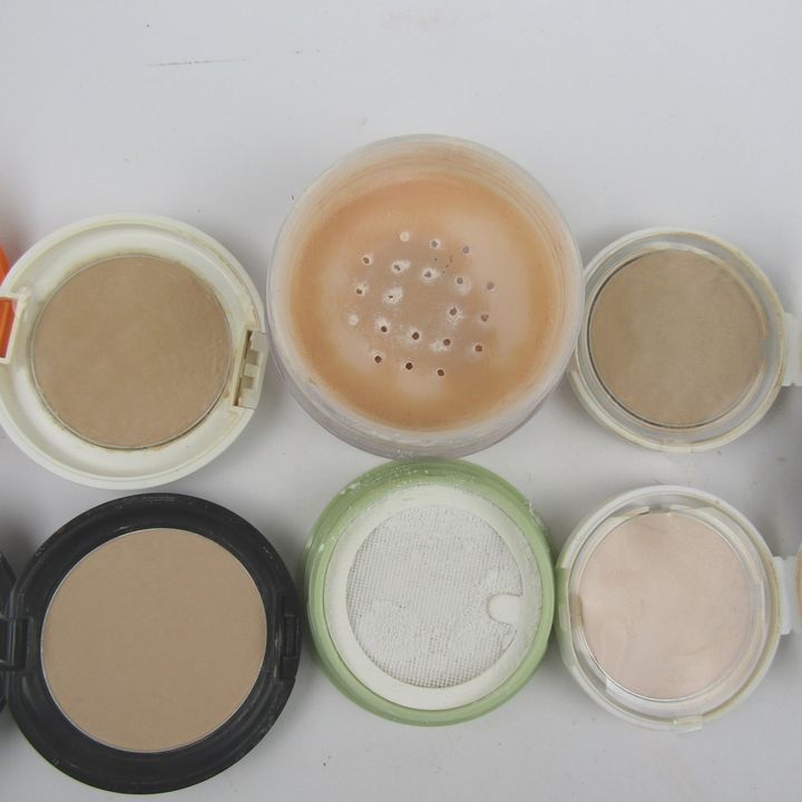  Kanebo other face powder etc. Ettusais / media other unused have 7 point set together large amount cosme defect have lady's Kanebo etc.