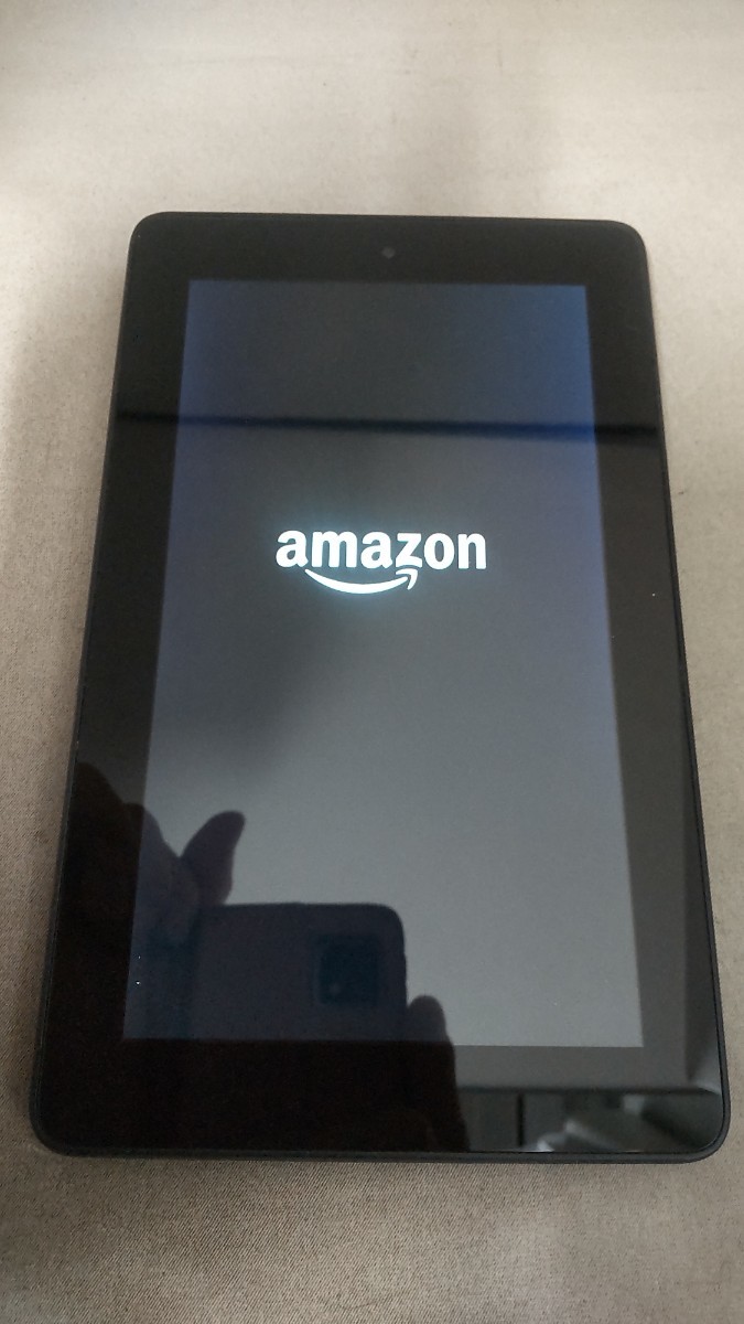 HK1690 amazon Kindle Fire 第5世代 SV98LN アマゾン Android タブレット 簡易確認＆簡易清掃＆初期化OK 送料無料 現状品_画像2