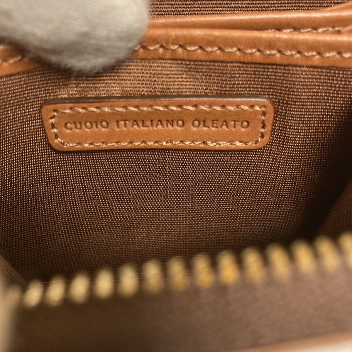 【良品】 ☆ Cuoio Italiano Oleato ☆ イタリア製 イタリアで愛されるブランドの コインケース_画像6