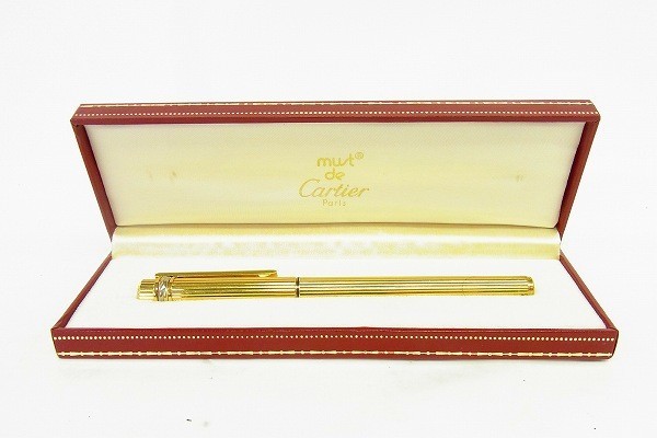 P053-S24-2392◎ CARTIER カルティエ 筆記用具 ボールペン 現状品③◎_画像1