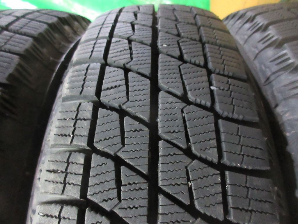 2017年製 ブリヂストン BRIDGESTONE ICEPARTNER 155/65R14 4本 No. 4400上 スタッドレス 雪 氷 冬タイヤ 70～80％残溝_画像6