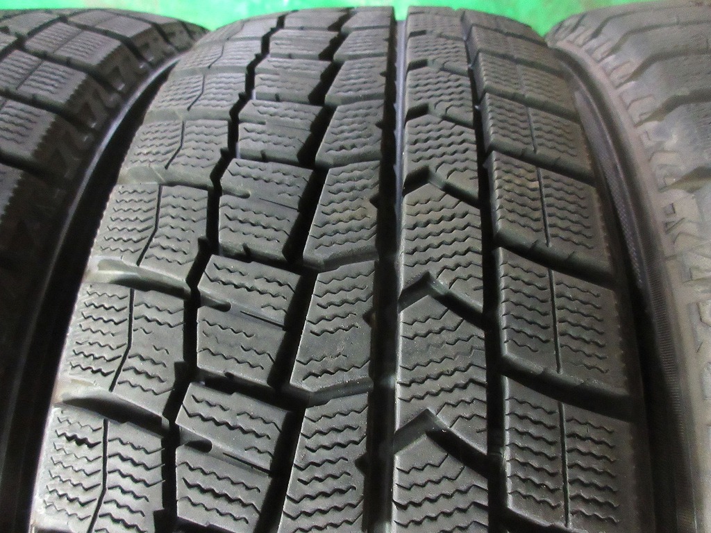 中古 ダンロップ ウインターマックス DUNLOP WINTERMAXX WM02 195/50R16 4本 No.4432上 雪 氷 スタッドレス 冬タイヤ 70～80％残溝_画像5