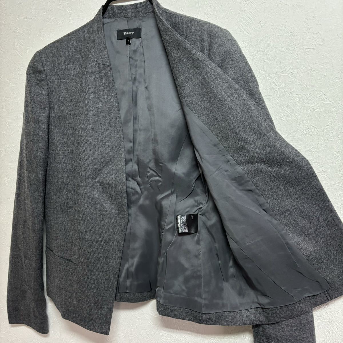 美品 theory セオリー ジャケット 2 レディース XS/S ショート 美品 theory セオリー ジャケット 2 レディース XS/S ショート