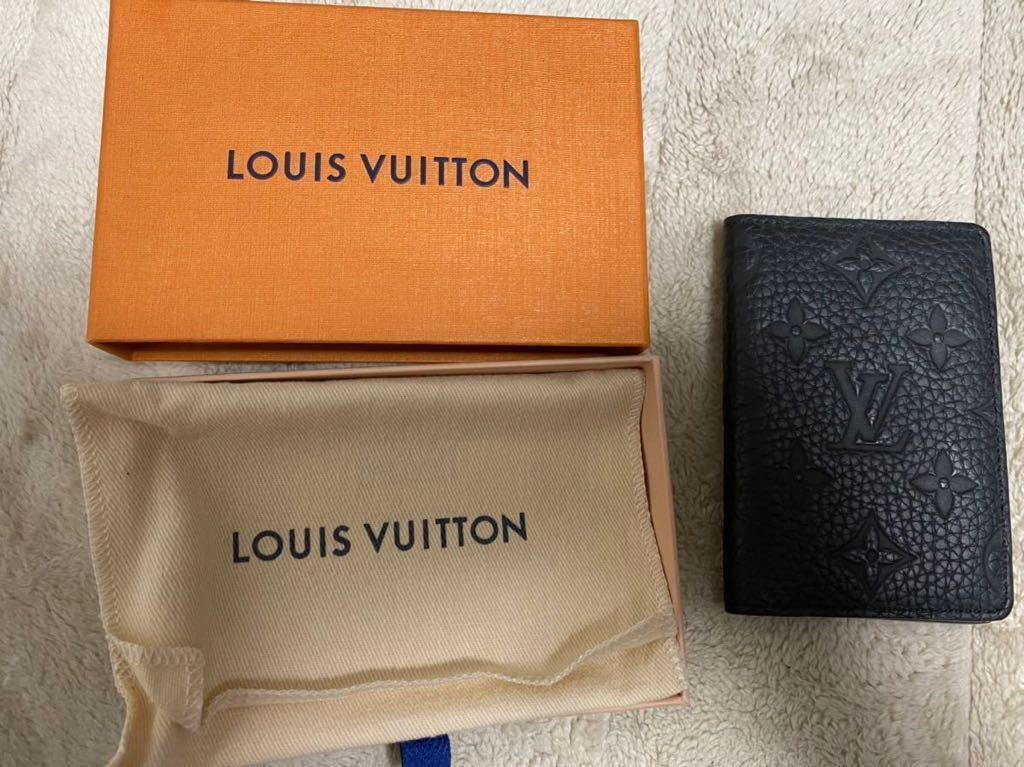 美品 Louis Vuitton カードケース オーガナイザー・ドゥ ポッシュ ルイ・ヴィトン モノグラム トリヨンレザー