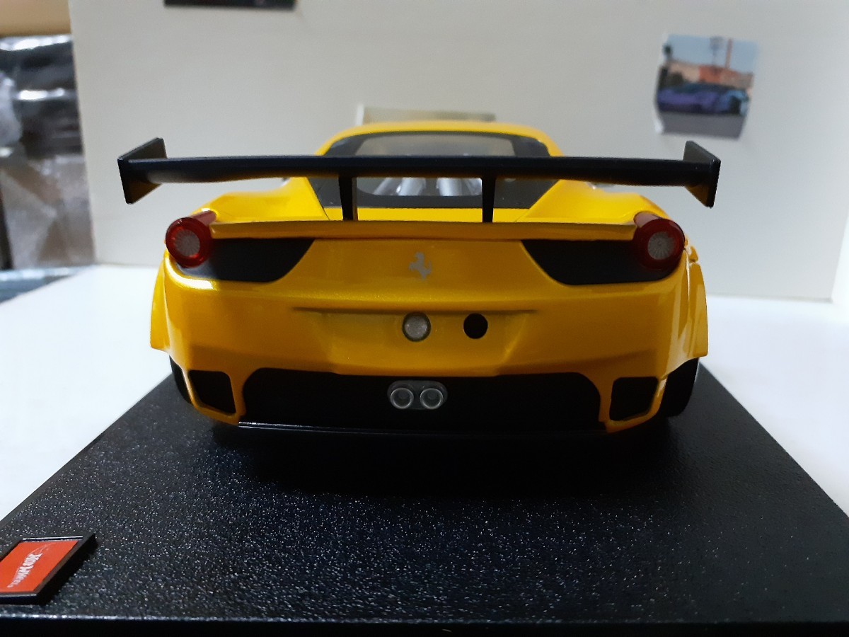 ホットウィール　1/18　フェラーリ458　イタリアGT2　少し訳あり_画像7