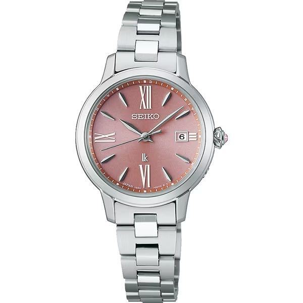 セール 送料無料 新品 SEIKO 正規保証付き★セイコー LUKIA ルキア SSVW219 ソーラー電波 モーヴピンク レディース腕時計★プレゼントにも