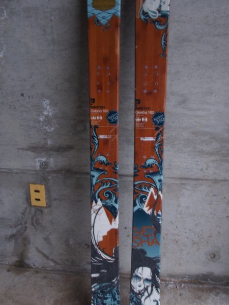 SALOMON サロモン Geisha ロッカー　TWIN-TIP スキー板 182cm #35_画像4