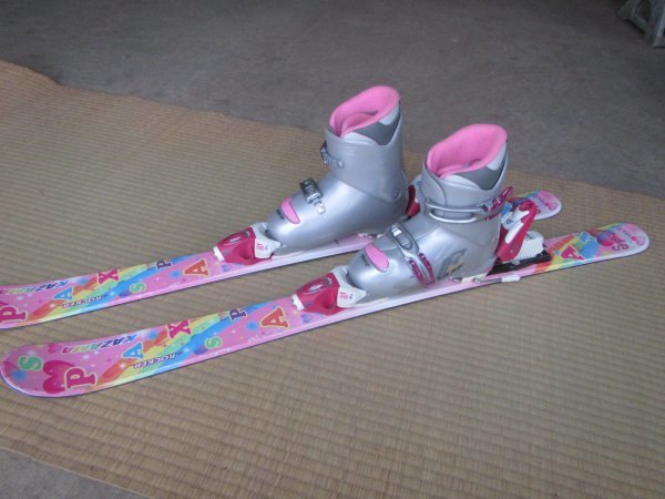 KAZAMA 子供 ROCKER スキーセット スキー 106cmブーツ 21ｃｍ #37