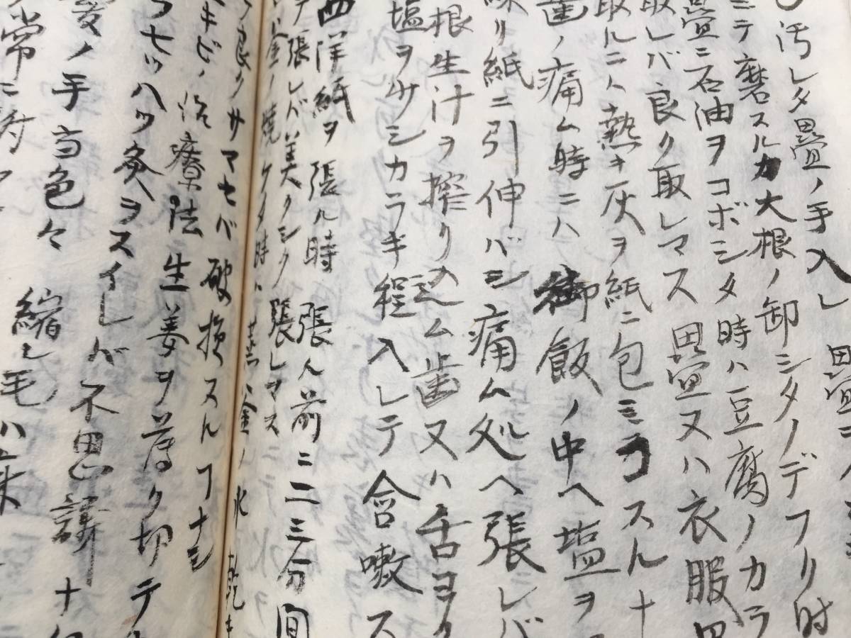 古文書「諸薬品 製造品 雑記」明治24年 肉筆 47丁 東洋医学 自然療法 代替療法 民間療法 薬草 (和本 日記_画像7