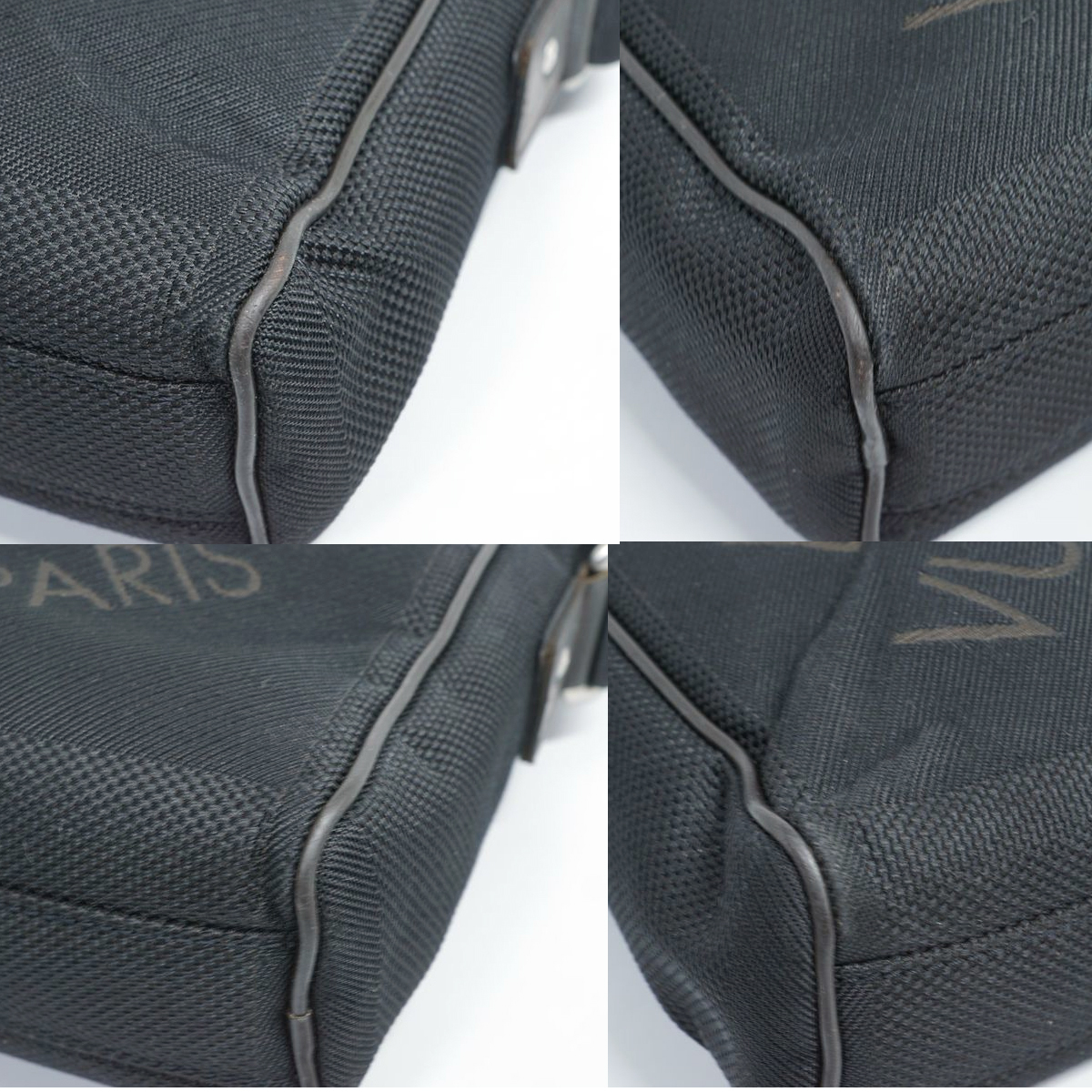 【美品】Louis Vuitton ダミエジェアン シタダンNM ショルダーバッグ 鞄 ノワール 黒 ブラック DAMIERGEANT メンズ レディース M93223