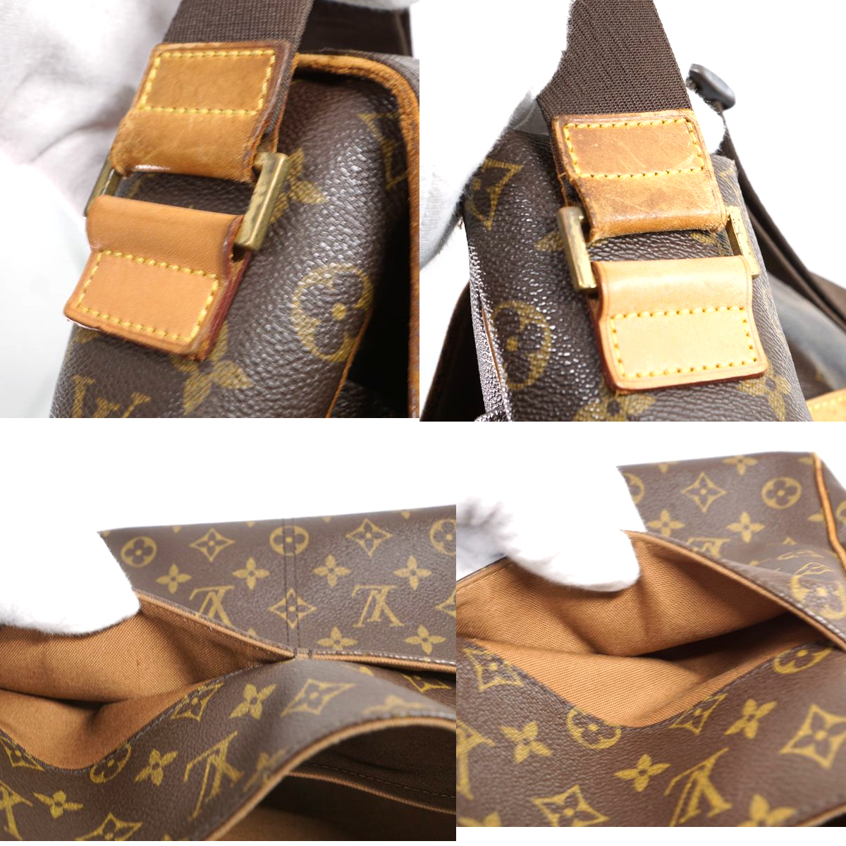 【人気（その他）】Louis Vuitton モノグラム アベス ショルダーバッグ MONOGRAM 斜め掛け メッセンジャー メンズ レディース 鞄 M45257_画像8