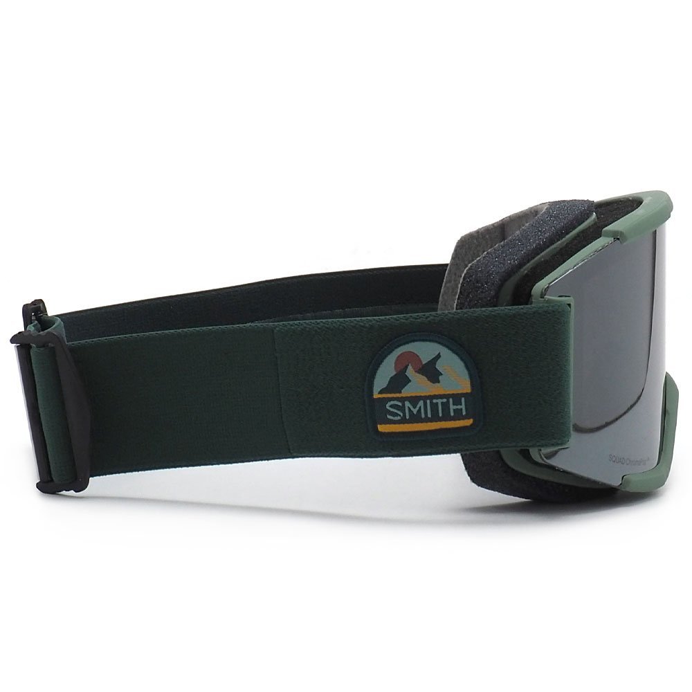 1円～ 23-24 SMITH SQUAD GOGGLE ALPINE GREEN VISTA CHROMAPOP SUN PLATINUM MIRROR スミス スカッド ゴーグル スノボ [同梱不可]_画像3