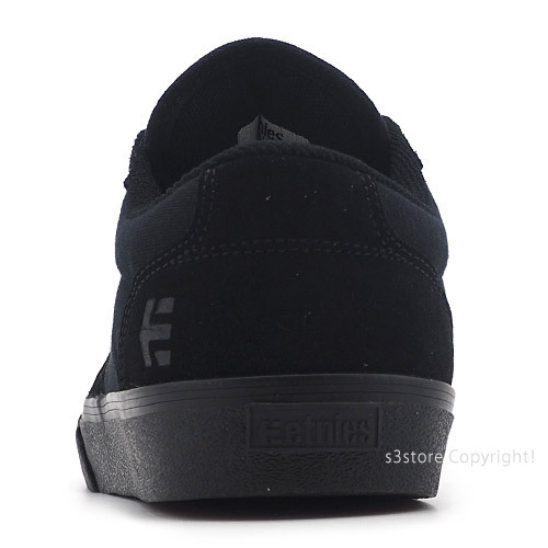 1円～ ETNIES BARGE LS BLAKC/BLACK/BLACK 26.0cm エトニーズ バージ LS スニーカー 靴 スケートボード スケボー [同梱不可]_画像5