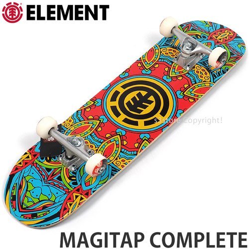 1円～ ELEMENT MAGITAP COMPLETE AST 8.0 エレメント マジタップ コンプリート デッキ スケートボード スケボー 完成品 [同梱不可]_画像1