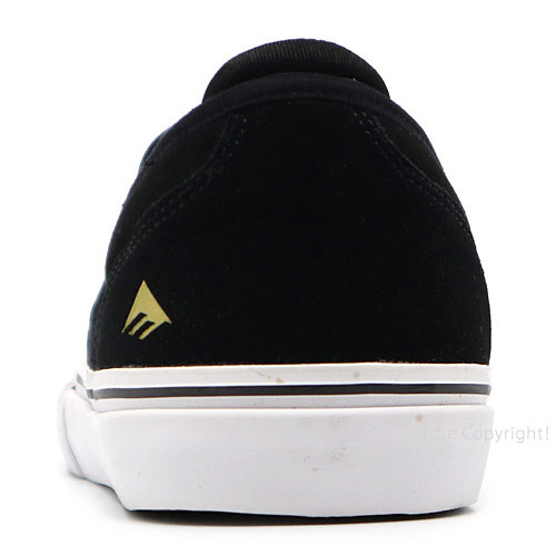 1円～ Emerica WINO G6 SLIP-ON BLACK/WHITE/GOLD 26.0cm エメリカ ワイノ スリップオン スニーカー シューズ [同梱不可]_画像5