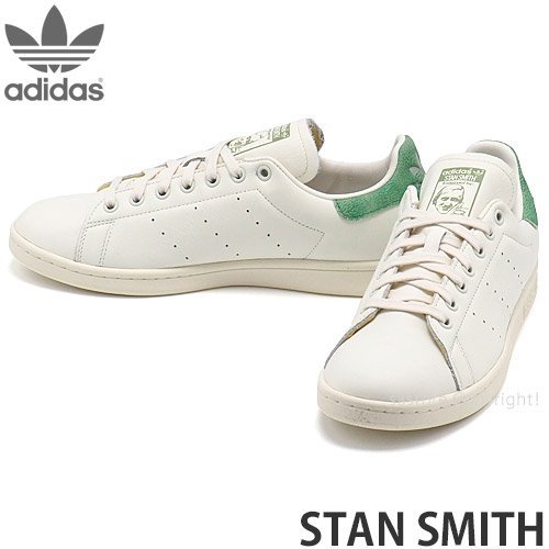 1円～ Adidas Originals STAN SMITH CORE WHT/OFF WHT/COAT GRN 23.0cm アディダス オリジナルス シューズ スニーカー 靴 [同梱不可]_画像1
